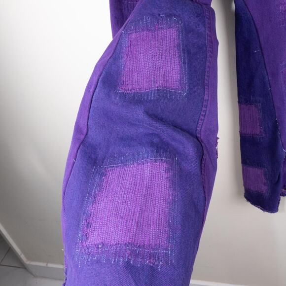 Custom wide leg baggy flared jeans 34 x 30 - Picture 6 of 6